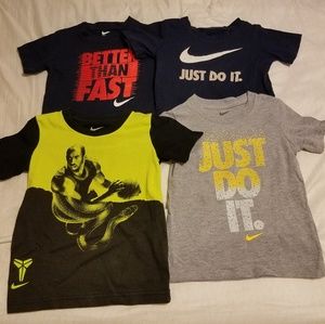 Nike boys shirt 4T bundle